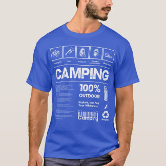 Camping 100 Outr Wilderness boy T-Shirt