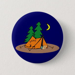 Camping 2 Inch Round Button