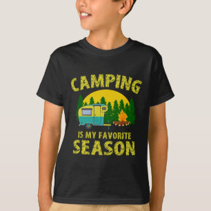 Camping 365 Camping Is My Favourite Season Funny C T-Shirt