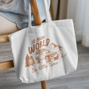 Camping Adventure Nature Tote Bag