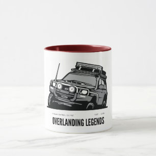 Camping Adventure Nissan Patrol 4x4 Mug