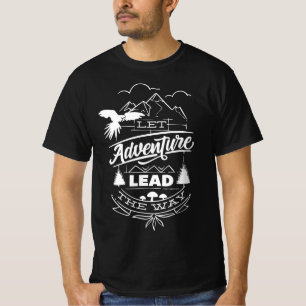 Camping Adventure wander hiking trip T-Shirt