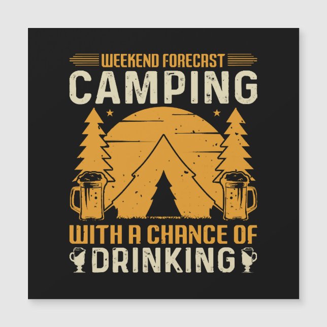 Camping and drinking (Front)