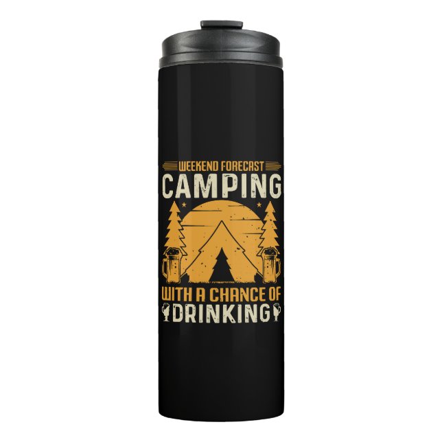 Camping and drinking thermal tumbler (Front)