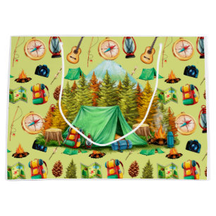 Camping And Hiking Large Gift Bag