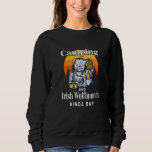 Camping And Irish Wolfhounds Kinda Day Hunting Dog Sweatshirt<br><div class="desc">Camping And Irish Wolfhounds Kinda Day Hunting Dog Camper</div>