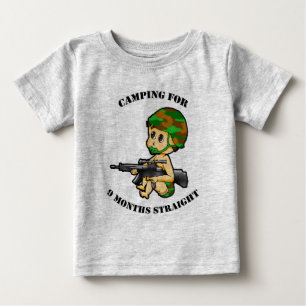 Camping Baby Infant Suit T-Shirt