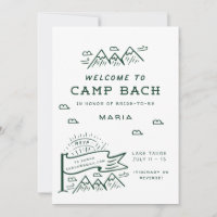 Camping Bachelorette Girls Trip Glamping Bach