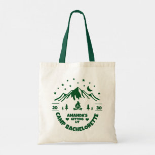 Camping Bachelorette Party Bridesmaid Tote Bag