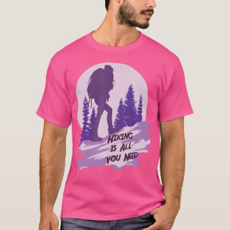 Camping Backpacking Hiking Outdoor T-Shirt
