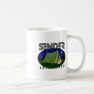 Camping Bear Coffee Mug