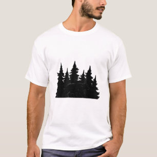Camping Bear I Nature Foresthiking Caravan Camper T-Shirt