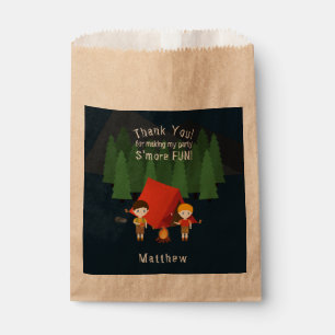 Camping Birthday Party Favour Bag