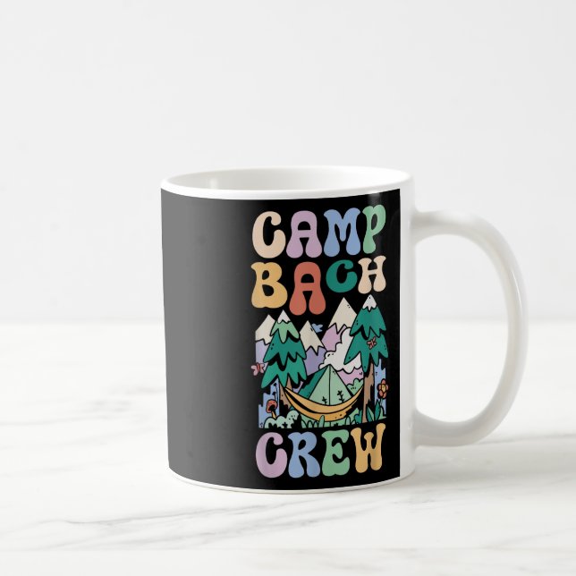 Camping Bridal Party Camp Bachelorette Camp Bach C Coffee Mug (Right)