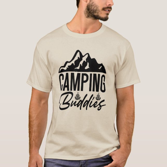 Camping Buddies – Adventure Together T-Shirt (Front)