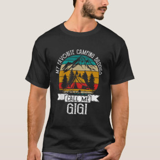 Camping Buddies Call Me Camping Gigi Camper T-Shirt