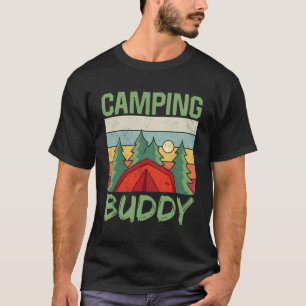 Camping Buddy Campfire Camper Camp Campsite T-Shirt