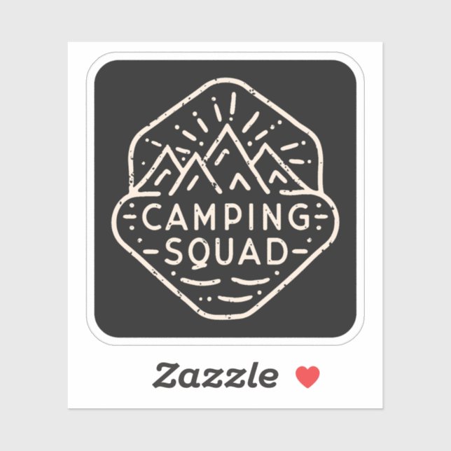 Camping camp squad crew group (Sheet)