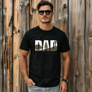 Camping camper and hiking hiker dad T-Shirt