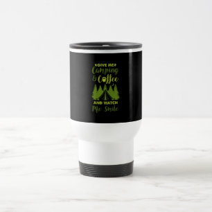 Camping Camper Coffee Gift Travel Mug