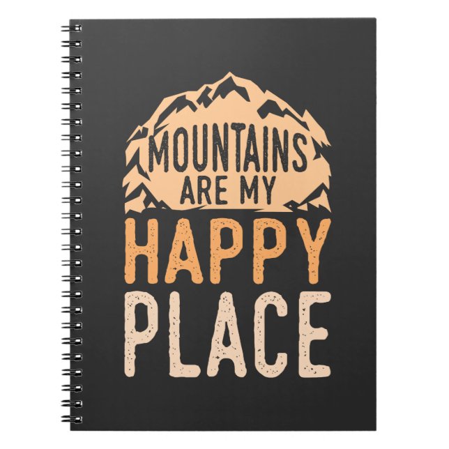 Camping - Camper Mountains Gifts Notebook (Front)