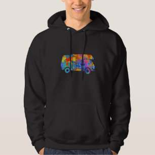 Camping Car Graphic  Women Kids Camper Clothing  1 Hoodie