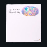 Camping Cats Notepad<br><div class="desc">Rococo Impressionism Kawaii Rainbows: "There's a lot going on here." Palais de Marigold St. May creates unique stationery for those that love all things cute, Kawaii, floral, and colorful. Note that the designs are generally created for the large notepads, stationery sheets, stickers, and envelopes. If you would like a different...</div>