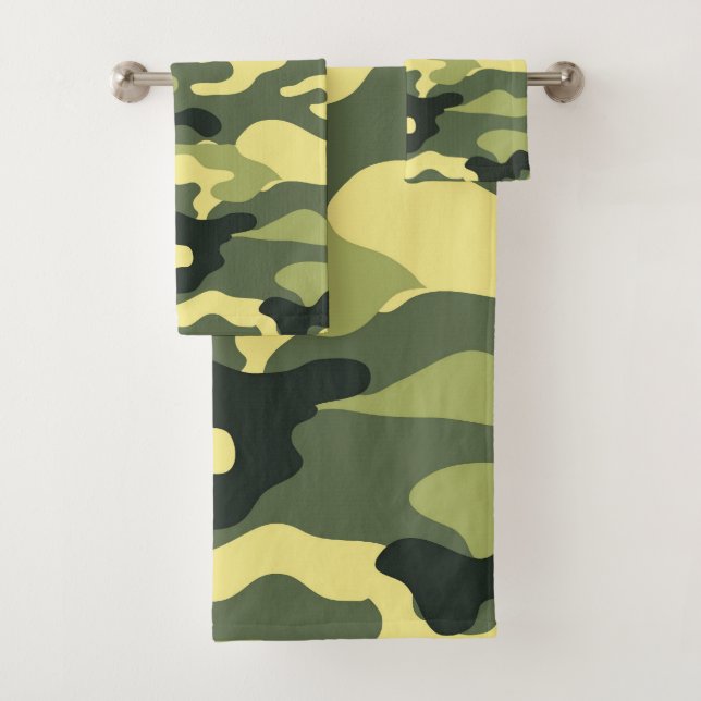 Camping Chasse Camouflage vert (En situation)