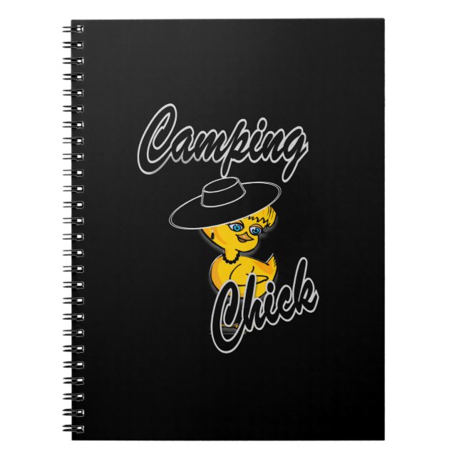 Camping Chick #4 Notebook (Front)