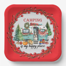 Camping Christmas Themed