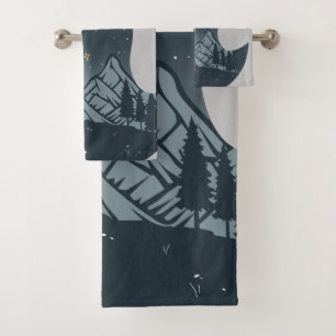 Camping cool Camper Feu de Campement Sous Les Mont