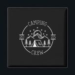 Camping Cousins Crew Family Reunion Road Trip 2025 Magnet<br><div class="desc">Camping Cousins Crew Family Reunion Road Trip 2025 Matching 1</div>