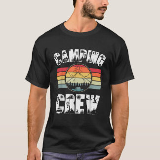 Camping Crew 2023 Matching Familys For Camping Gro T-Shirt