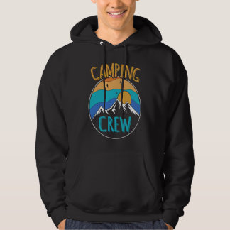 Camping Crew Camp Trip Matching Camper Group Camp Hoodie