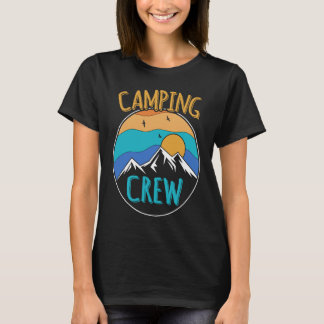 Camping Crew Camp Trip Matching Camper Group Camp T-Shirt