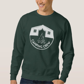Camping Crew Cool camp lovers design Sweatshirt