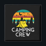 Camping Crew Cute Camper Boys Girls Kids Youth Tod Magnet<br><div class="desc">Camping Crew Cute Camper Boys Girls Kids Youth Toddler</div>