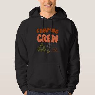 Camping Crew  For Family Camping Trip Retro New Ca Hoodie