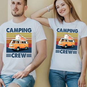 Camping Crew Shirt, Camp Life Tee, Happy Camper T-Shirt