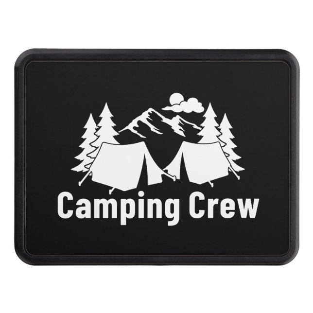 Camping Crew Trailer Hitch Cover (Front)
