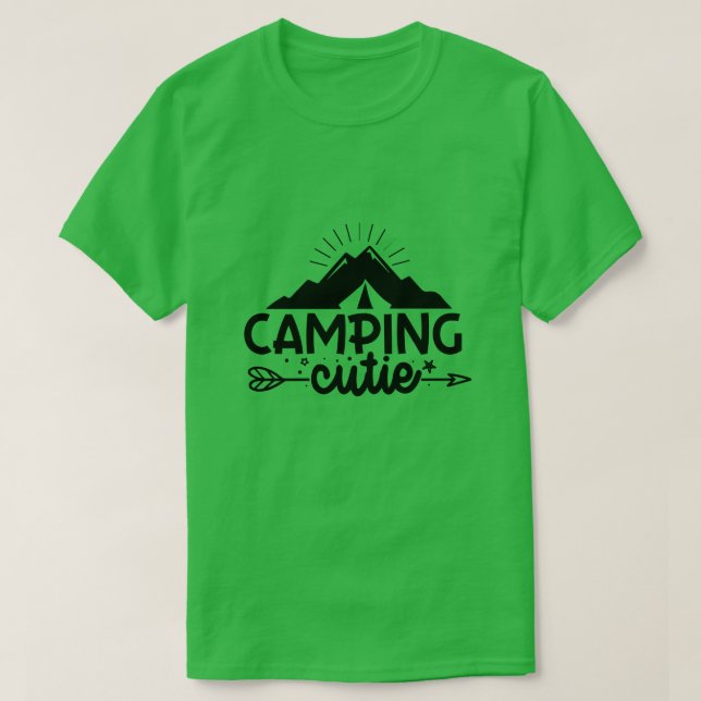 Camping cutie01 T-Shirt (Design Front)