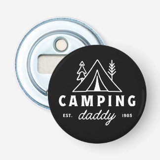 Camping dad camper daddy funny father bottle opener