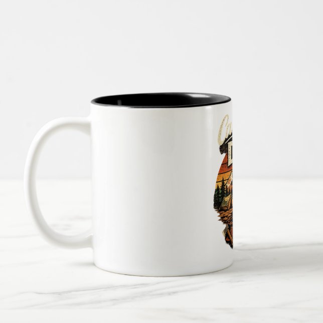 Camping Dad Est. 2026 Personalized Mug (Left)