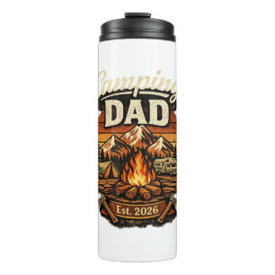 Camping Dad Est. 2026 Personalized Tumbler 