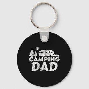 Camping Dad Shirt 5th Wheel Camper Rv Vacation Gif Keychain