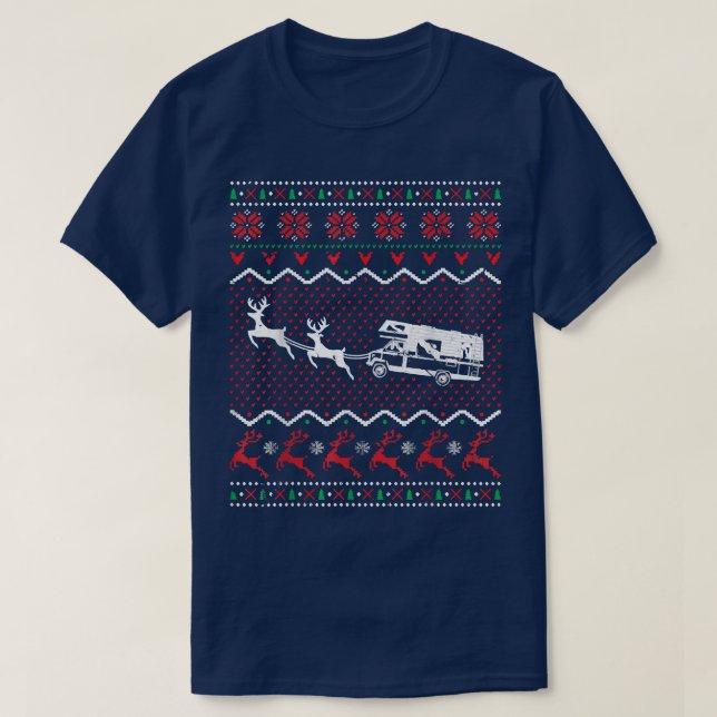 Camping de Noël, Vilain Sweat de Noël (Design devant)
