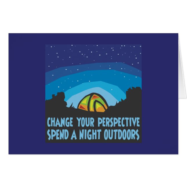 Camping de tente (Devant Horizontal)