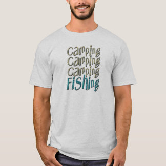Camping Fishing T-Shirt