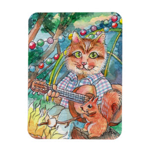 Camping Fun Magnet