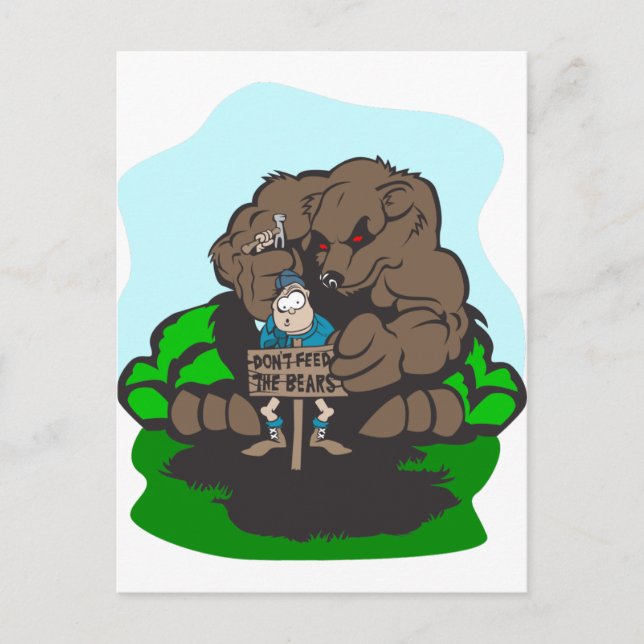 Camping Fun Postcard (Front)